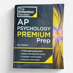 The Princeton Review AP Psychology Premium Prep Book